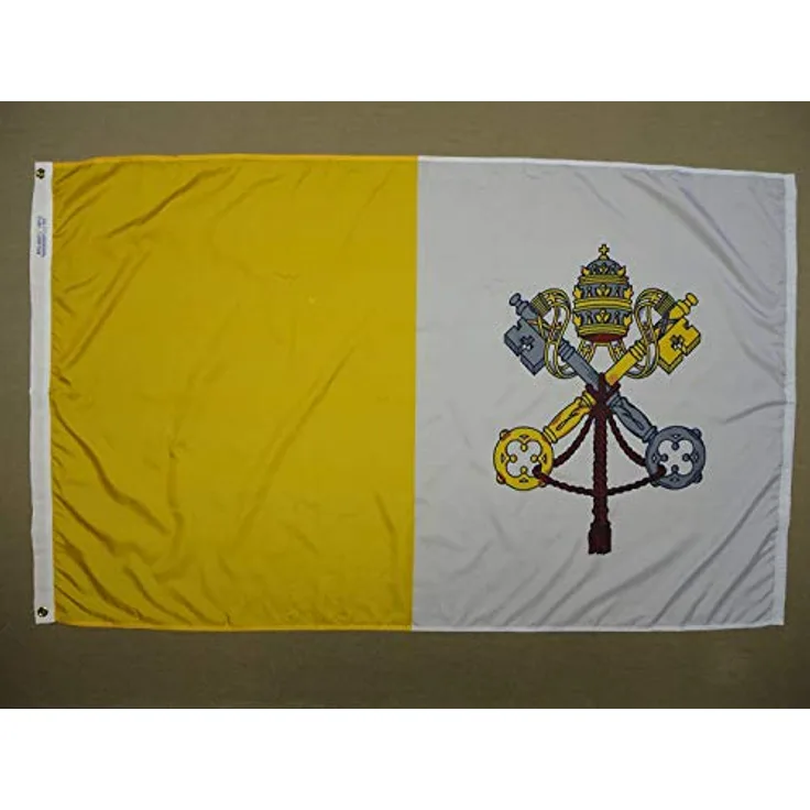 Annin Flagmakers Modell 93300 Papal 4x183 cm Nylon gefärbt Design Flagge 100% Made in USA