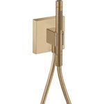 hansgrohe Axor Starck ShowerCollection Portereinheit 12 x 12, mit Stabhandbrause 2jet und Brauseschlauch, Farbe: Brushed Bronze - Preisvergleich