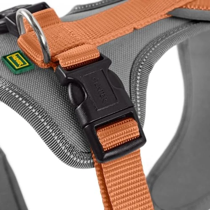 HUNTER Neopren-Geschirr, Strapazierfähiges Nylon mit Reflektierenden Nähten, Kupfer/Grau, Größe:M/1 – Bild 4