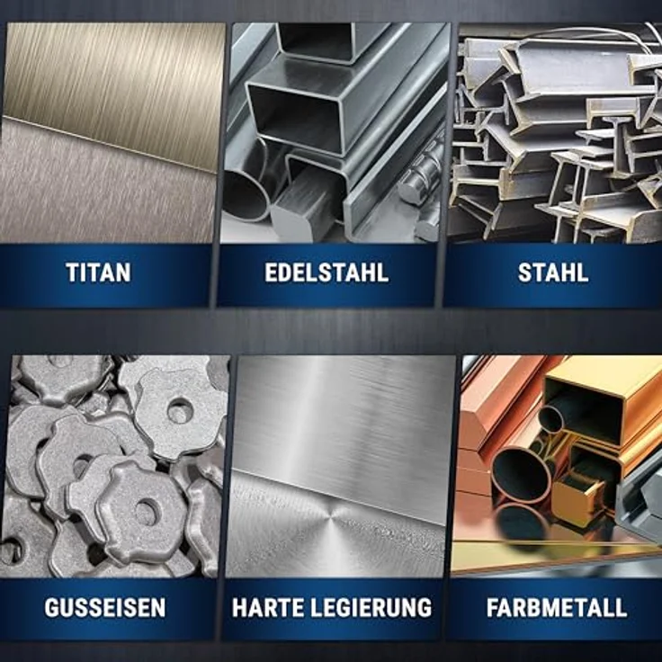 S&R Metallbohrer HSS-G COBALT, 13-tlg Set 1,5-6,5 mm, Industrie-Qualität, Kobaltlegiert, C-Schliff – Bild 7