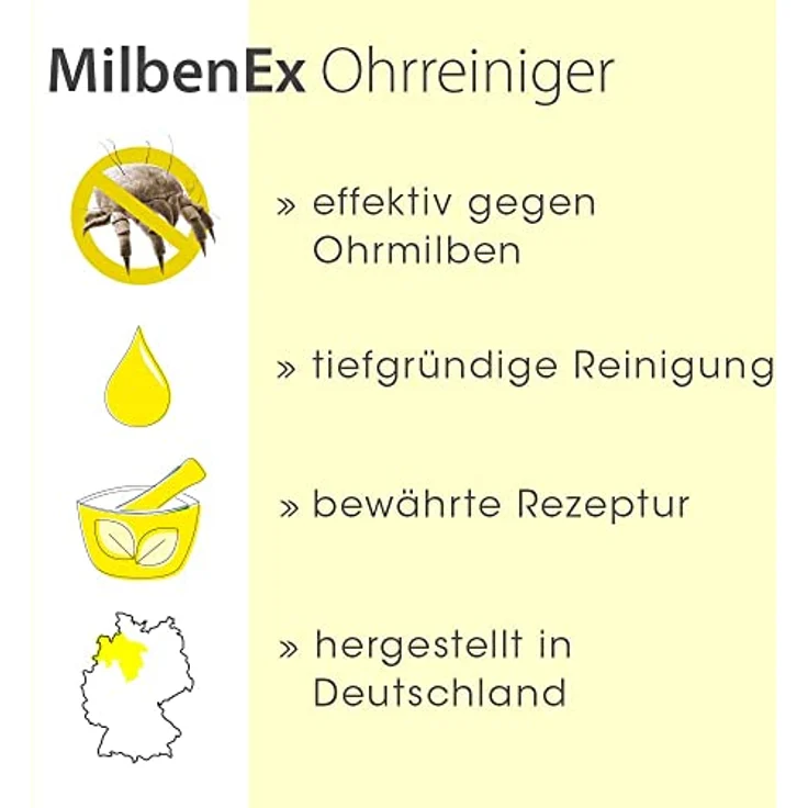 MilbenEx Ohrreiniger 50 ml – Bild 2