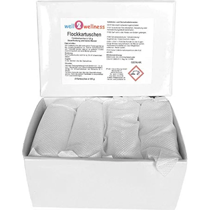 well2wellness Flockkartuschen 1,0 kg – Bild 3