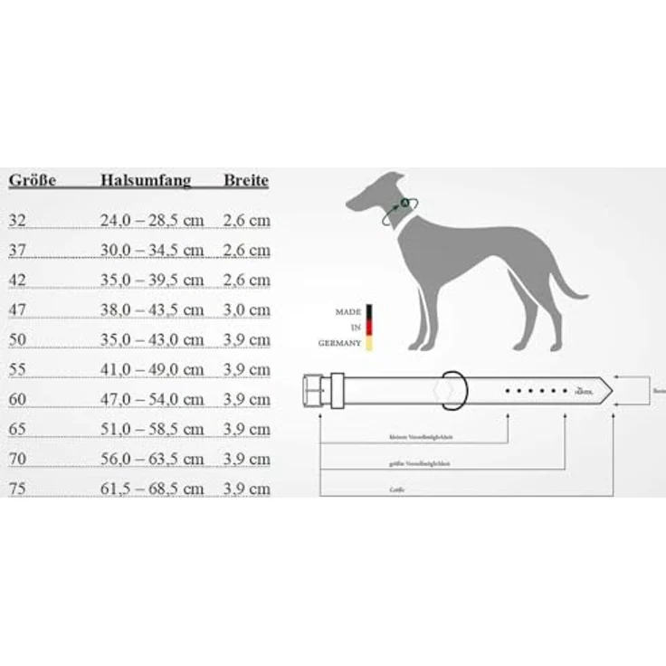 Hunter Hunde-Halsband Swiss schwarz S-M – Bild 4