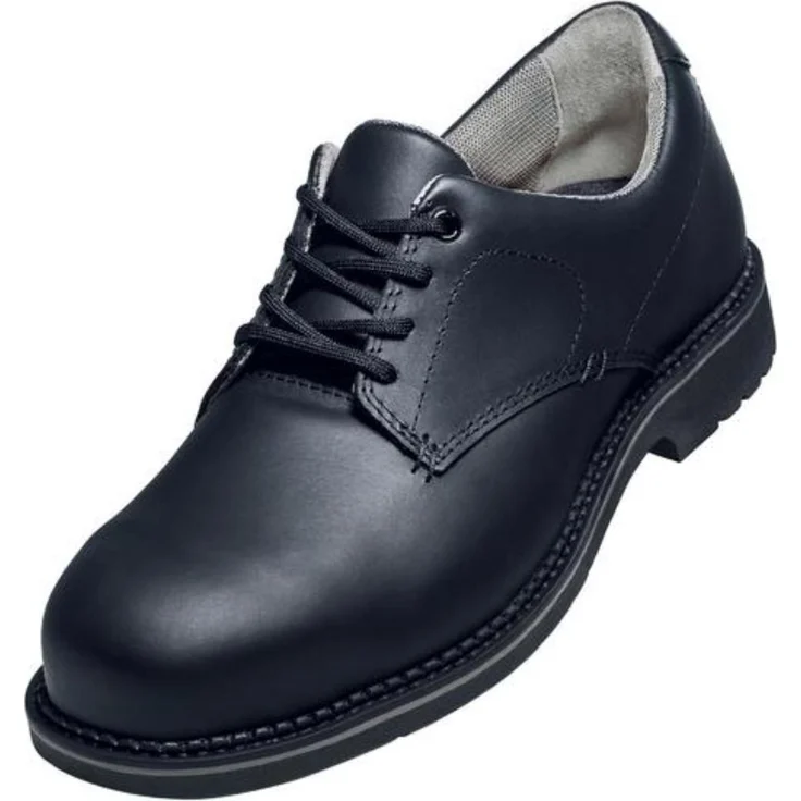 Uvex uvex 1 business Halbschuhe S3 Schwarz, Weite 11, Gr. 50, mit ESD-Schutz und rutschhemmender Laufsohle
