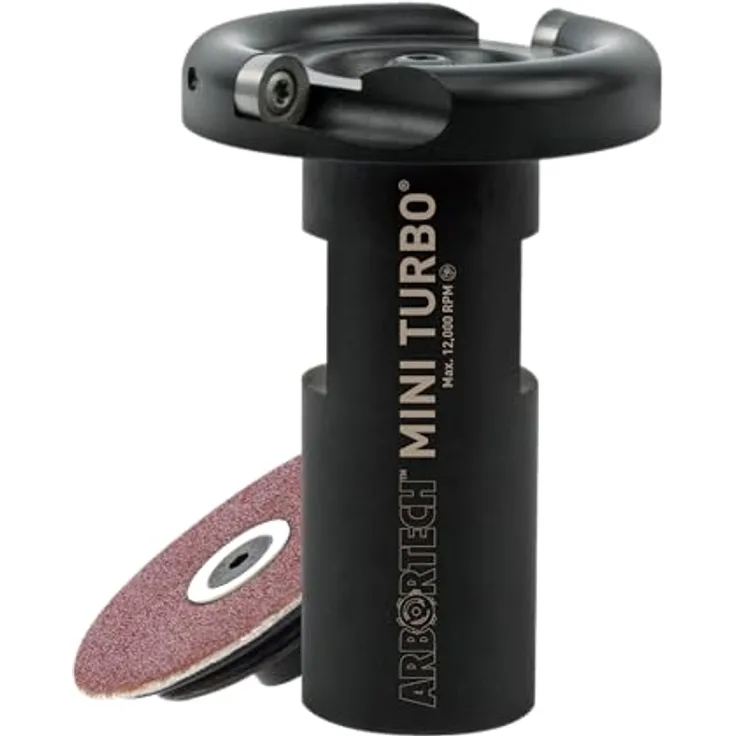 Arbortech Mini TURBO Kit, Fräs und Schleifscheibe, 50 mm mit Hartmetallschneiden