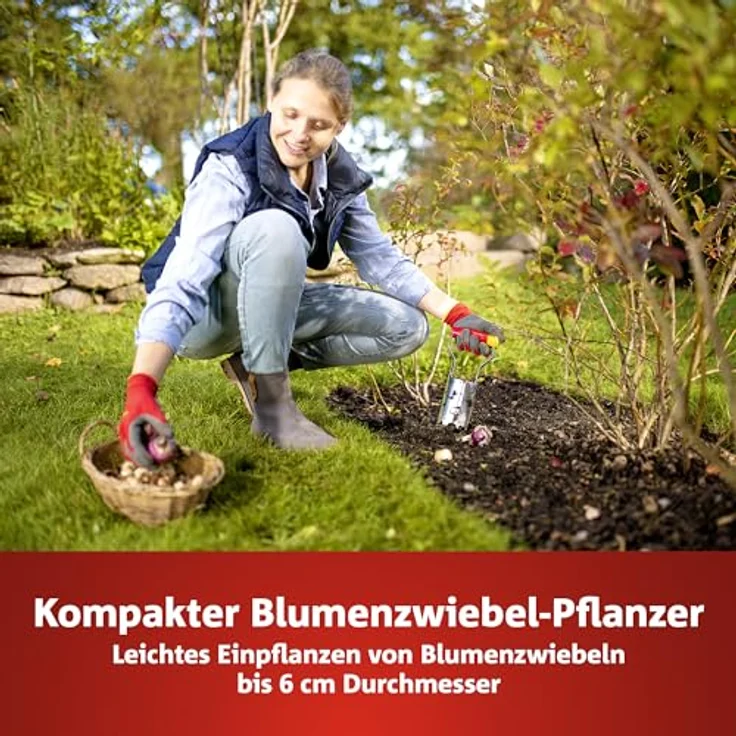 WOLF-Garten Unkrautstecher WOLF-Garten 1967000 Automatikpflanzer Arbeitsbreite 6 cm, Made in Germany – Bild 3