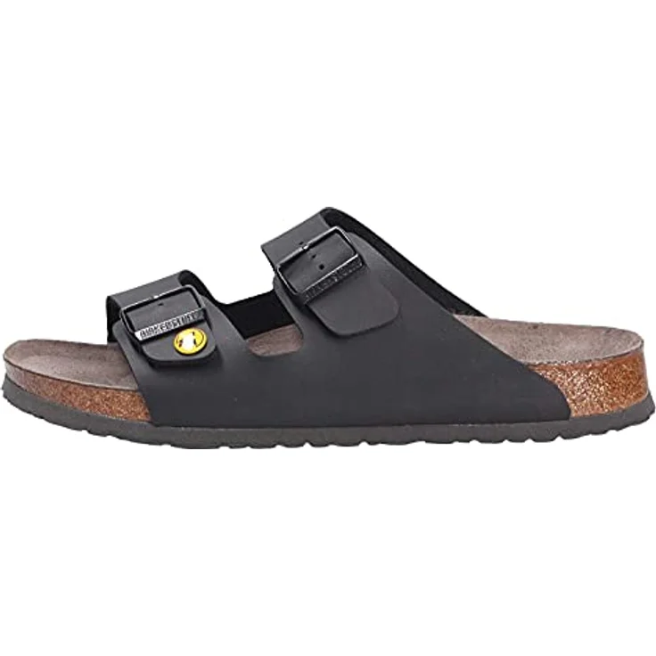 Birkenstock ESD-Sandale Arizona Schwarz, Sicherheitssandale mit ESD-Ausstattung und Kork-Latex-Fußbett - Preisvergleich – Bild 4