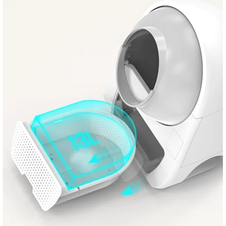 Catlink Intelligente selbstreinigende Katzentoilette Pro-X Luxury Version (Selbstreinigendes Katzenklo), Katzenklo – Bild 8