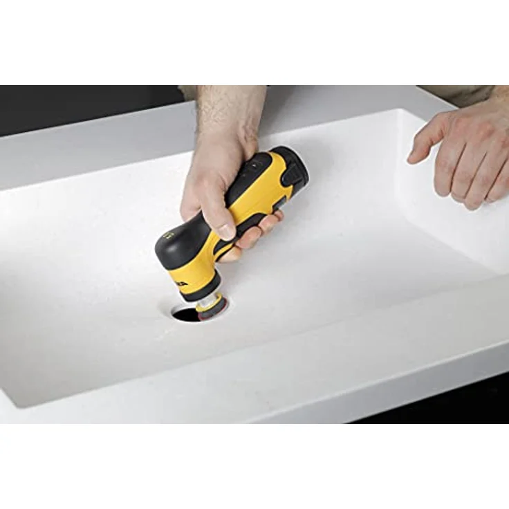 Mirka AROS-B 150, Akku Schleifblüten Exzenter-Schleifer für Ø 32mm Schleifpapier, inkl. 2x 2.5Ah Akku, 5.0mm Hub, ergonomisch und leise – Bild 2
