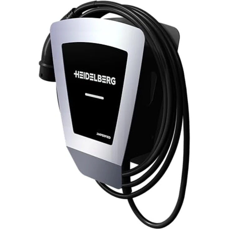 HEIDELBERG Ladestation Energy Control Plus mit Lastmanagement | 7,5 m Ladekabel | § 14a-konform | Edelstahlfront – Bild 1