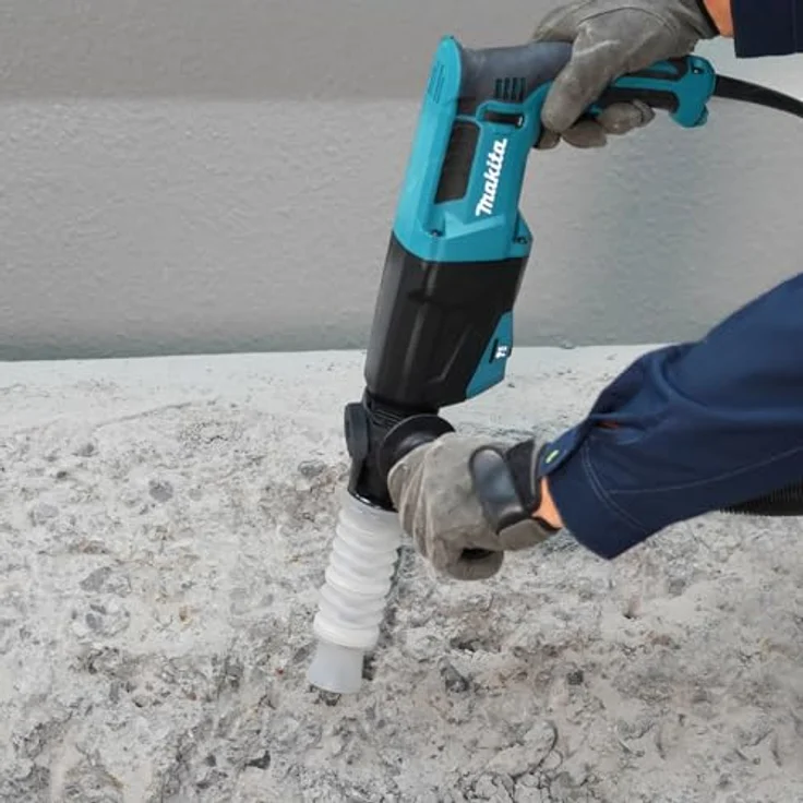 Makita Bohrhammer HR2670 Kombihammer, kabelgebunden, 800 W Leistung, SDS-PLUS Werkzeugaufnahme – Bild 3