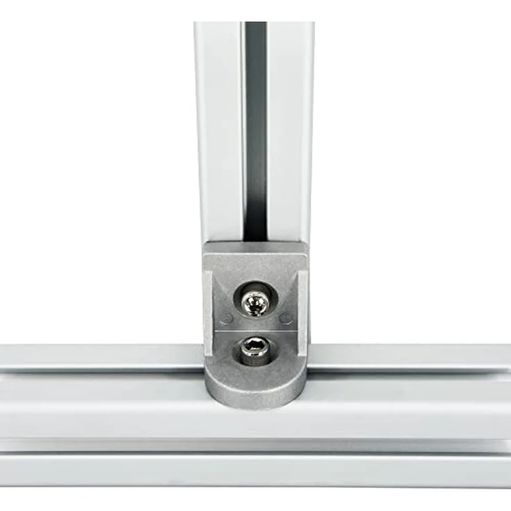 SCHMIDT systemprofiles Drehwinkel Nut 8, Aluminium Winkel Verbinder 43x43x38mm für beliebige Winkel von 0 bis 180 Grad – Bild 4
