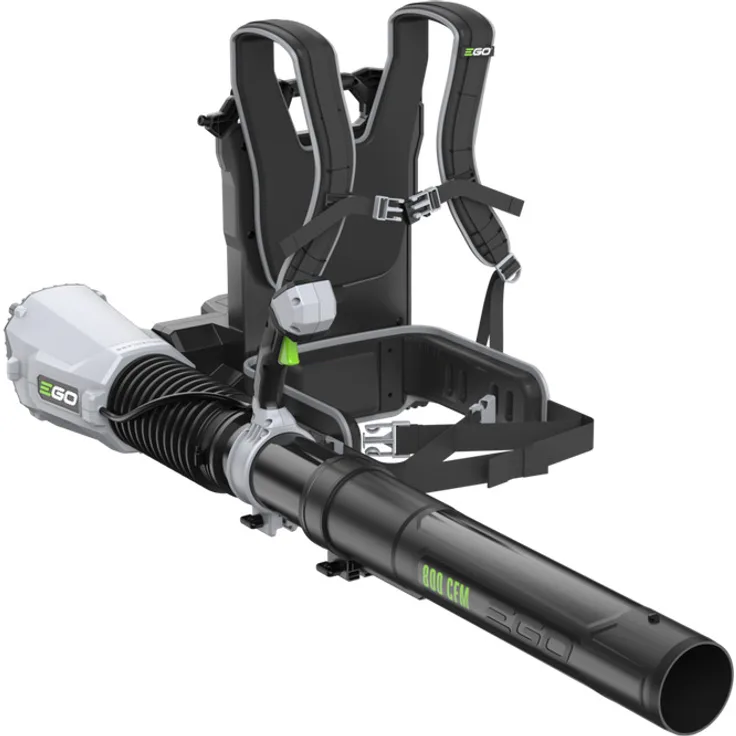 EGO LBP8000E Rücken-Laubbläser mit Peak Power™ Technologie, Schwarz