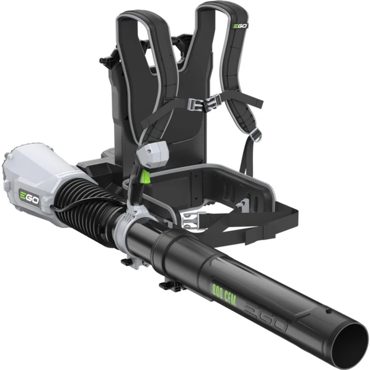 EGO LBP8000E Rücken-Laubbläser mit Peak Power™ Technologie, Schwarz