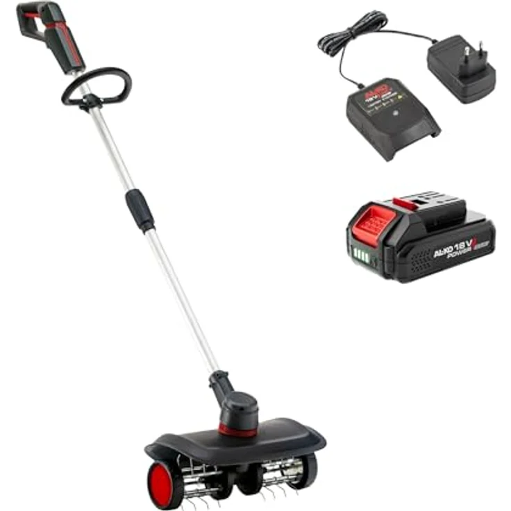 Al-Ko Akku-Rasenlüfter ARD 1835 Set, emissionsfreier Vertikutierer mit 35 cm Arbeitsbreite und flexibler Akku-Kompatibilität – Bild 1