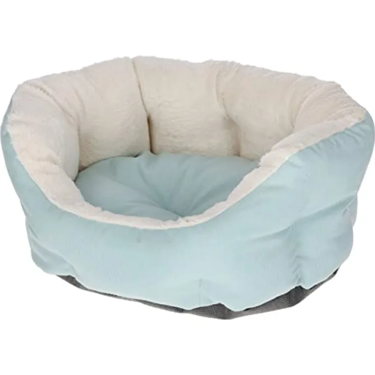 Kerbl Pet Welpenbett, türkis, 45 x 40 x 20 cm