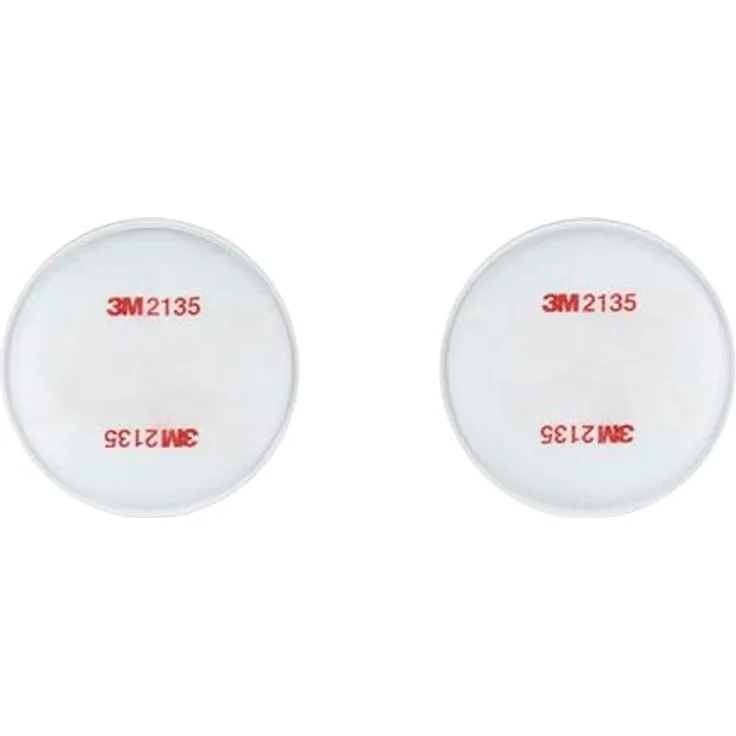 3M Partikelfilter 2135PRO1 - Feinstaubfilter mit Schutzstufe P3 für 3M Atemschutzmaske - 1 Paar P3 Filter mit innovativer Filtertechnologie – Bild 2