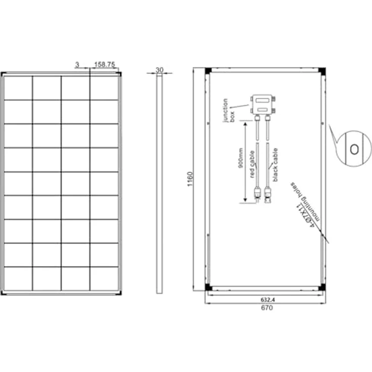 enjoy solar Eco Line ES150M36, Monokristallines PERC Solarmodul 150W, TÜV-zertifiziert, ideal für Garten und Wohnmobil – Bild 8