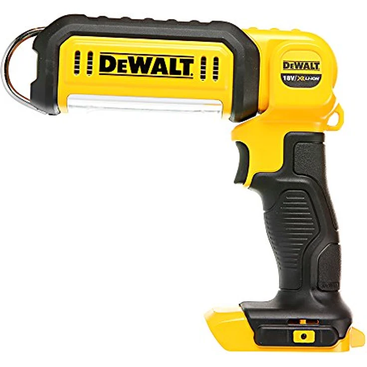 Dewalt DCL050 Akku LED-Leuchte 18V, 250-500 Lumen, 9-fach verstellbarer Lampenkopf, IP 54, ohne Akku und Ladegerät – Bild 4