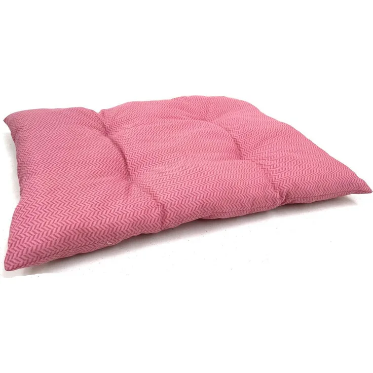 Ollesch Tierbett Lotta L 85 x B 60 cm rose, Weiches Tierbett für Hunde und Katzen, bis 30° waschbar - Preisvergleich