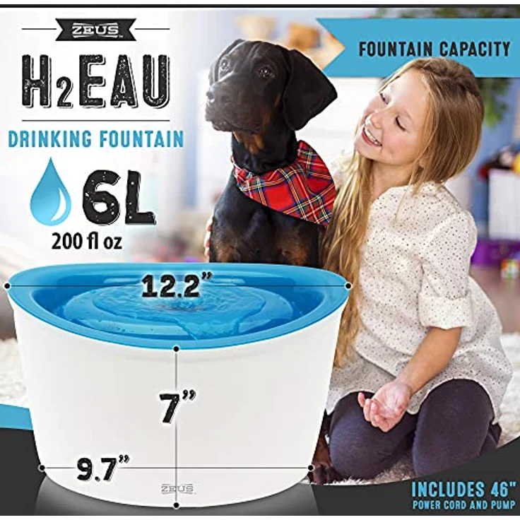 Dogit Trinkbrunnen Fresh und Clear (6 l), Futternapf – Bild 4