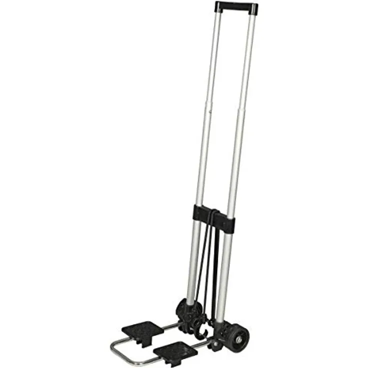 BRUNNER Mini Rolly Sackkarre, faltbare Transportkarre für Camping und Outdoor, 30 kg Belastbarkeit, inkl. Spanngurt