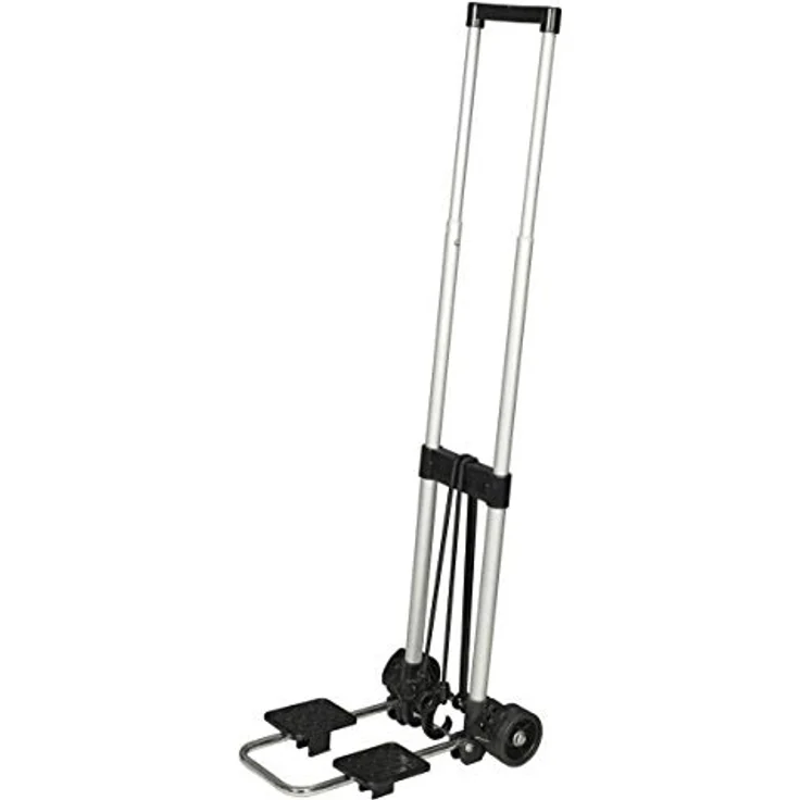 BRUNNER Mini Rolly Sackkarre, faltbare Transportkarre für Camping und Outdoor, 30 kg Belastbarkeit, inkl. Spanngurt – Bild 1