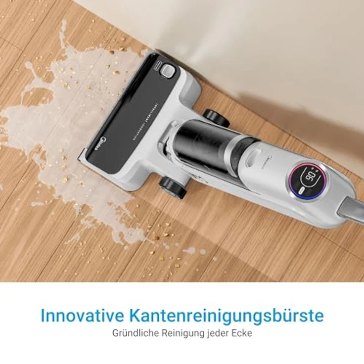 Midea Nass-Trocken-Akkusauger X 10 black, 3 IN 1 Funktion, Selbstreinigung, Kantenreinigung – Bild 4