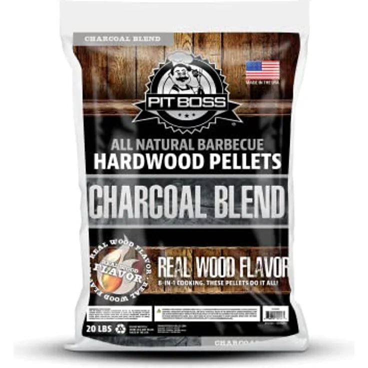 Pellet GRILL FUEL 9kg Sack Charcoal Holzkohle (vorverkohlt) – Bild 2