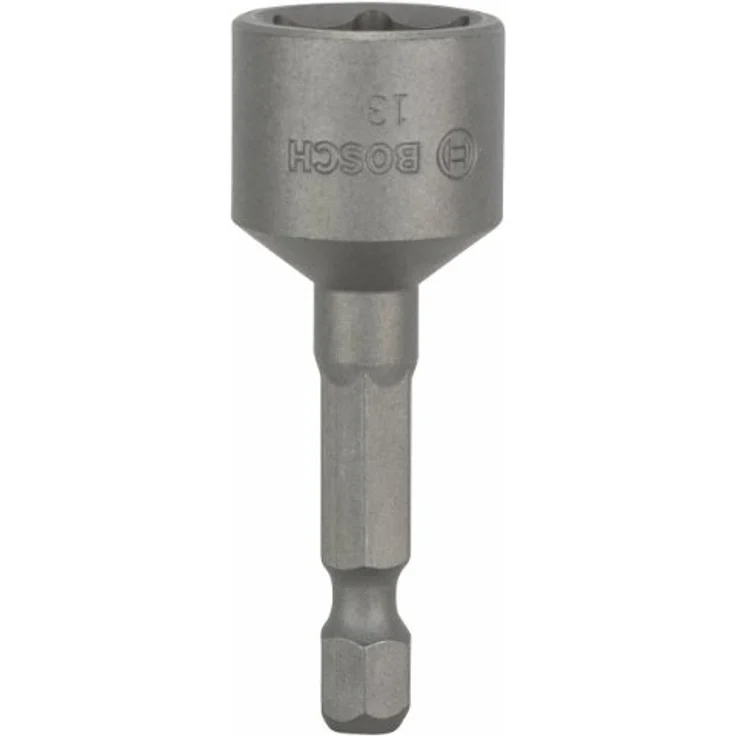 Bosch Sk-Stecks, 50 mm Steckschlüssel mit 13 mm Schlüsselweite und Dauermagnet – Bild 1