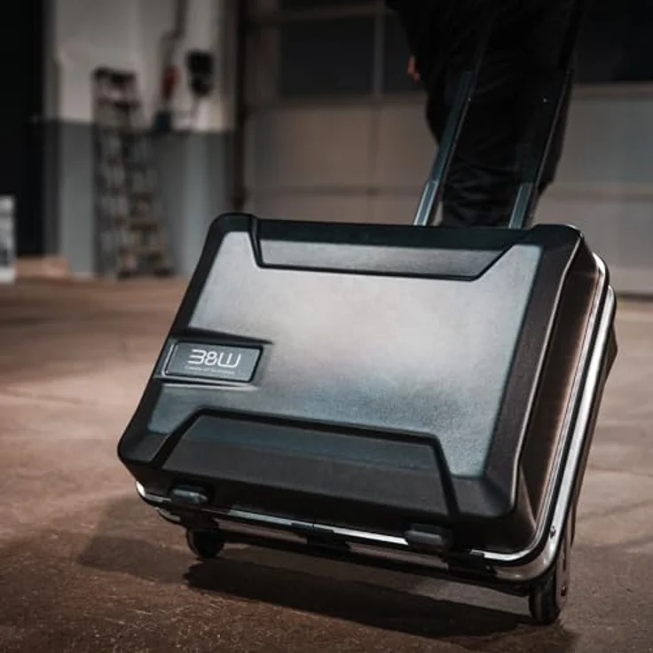 B&W Werkzeugkoffer orca mit Trolley-Funktion Koffer aus HDPE, Volumen 42l – Bild 3