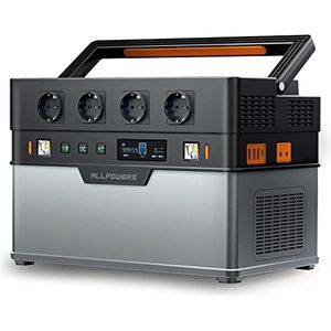 Bild für ALLPOWERS S1500 Tragbare Powerstation 1092Wh Akku Mobiler Stromspeicher mit 4x 1500W (Spitze 3000W)