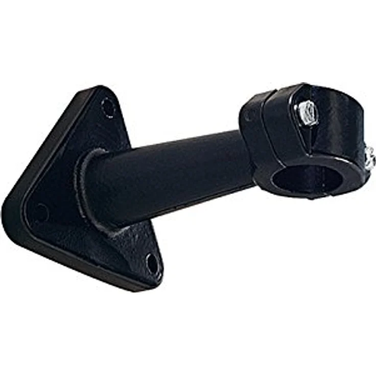 RIEGLER 102687-9095 Messgerätehalter, Aluminium schwarz lackiert, Ausladung 100 mm, 1 Stück
