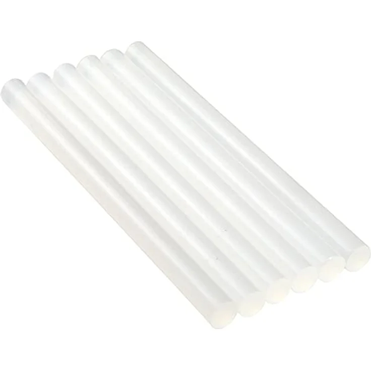 InLine 43020I Heißklebesticks, 7,5 mm x 100 mm, 6er-Pack, für Heißklebepistole, Made in Germany – Bild 1