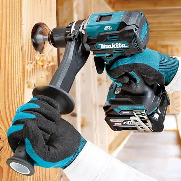 Makita DF 003 GZ XGT 40 V Max Akku Bohrschrauber, bürstenlos, 180 Nm, ohne Akku und Ladegerät, kompakt mit LED-Arbeitsleuchte – Bild 14