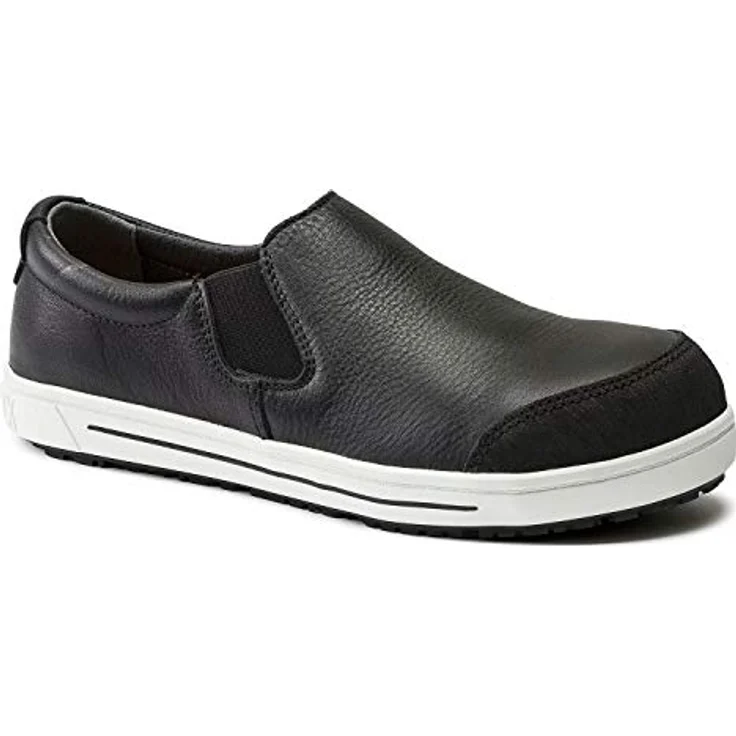 Birkenstock QS 400, Sicherheitsschuh S3 mit 200 Joule Stahlkappe, wasserabweisendem Glattleder und rutschhemmender Laufsohle – Bild 1