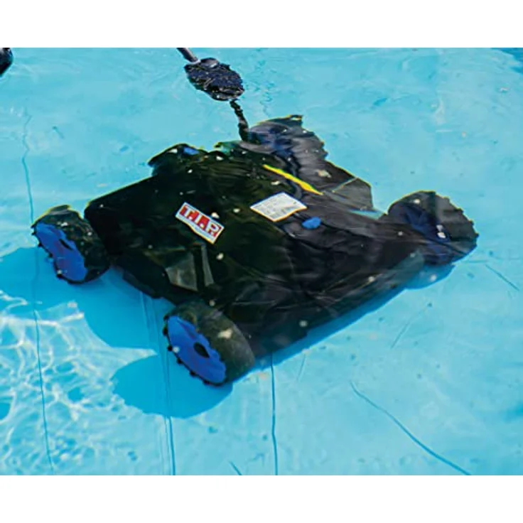T.I.P. Poolroboter Sweeper 18000 schwarz-blau, für Pools bis zu 50 m³, 18.000 l/h Fördermenge, Steuerung über Wasserjet-Düsen – Bild 4