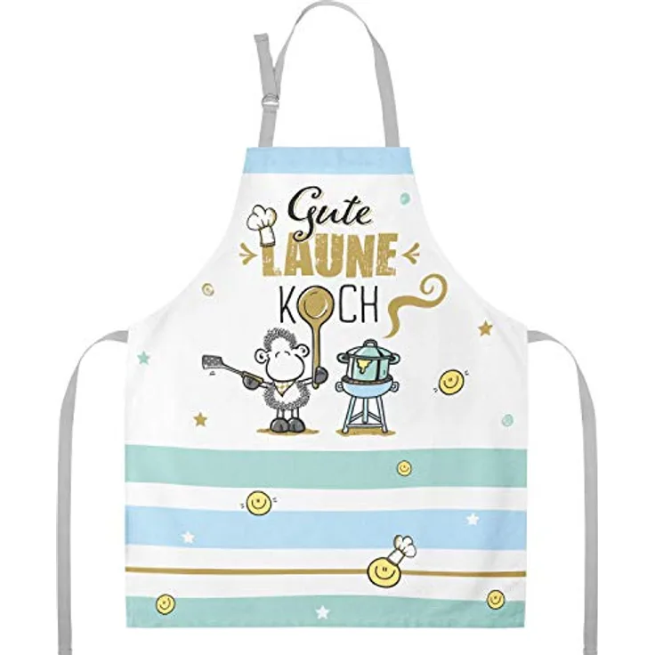 Sheepworld 47097 Schürze Gute Laune