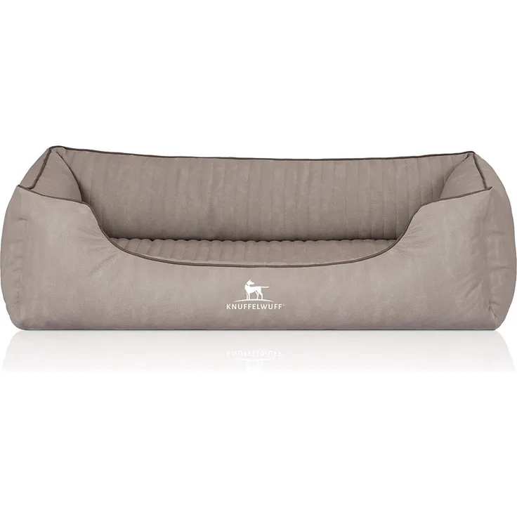 Knuffelwuff Hundebett Tampa Grau XXL 120x85cm
