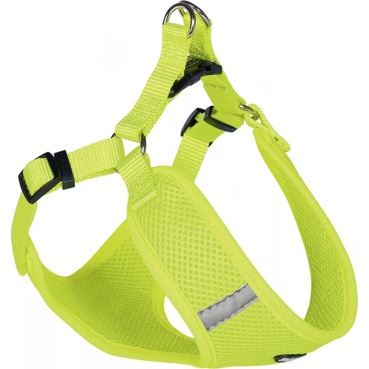 Nobby Geschirr Mesh Reflect Bauch: 28-33 cm, Brust: 32 cm, Breite: 10mm, neon gelb