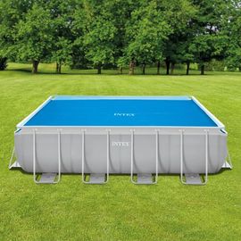 Intex Pool-Solarplane Blau 400x200 cm Polyethylen