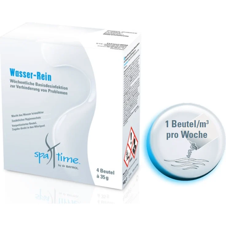 spatime Wasser Rein 140g Inhalt 4 Beutel – Bild 2
