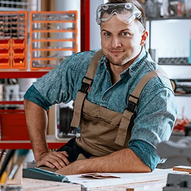 Schwerlastregal, Traglast 700 kg, 150x70x30 cm, 4 Böden, zum Stecken, Stahl, Lagerregal Keller, Garage, rot – Bild 3