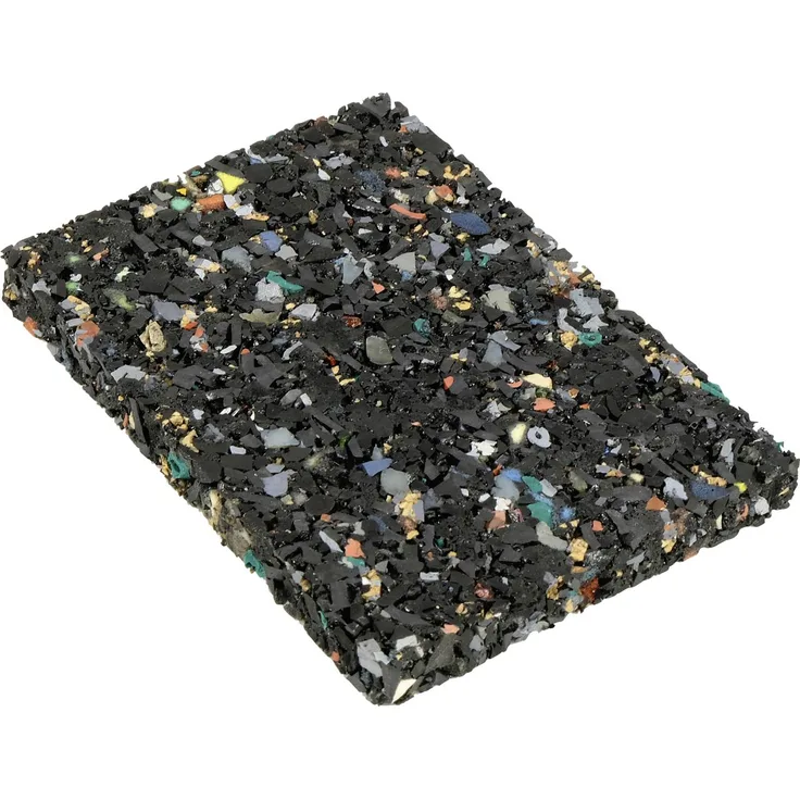 Holzschutzunterlage 90 x 60 x 8 mm, Gummi Granulat