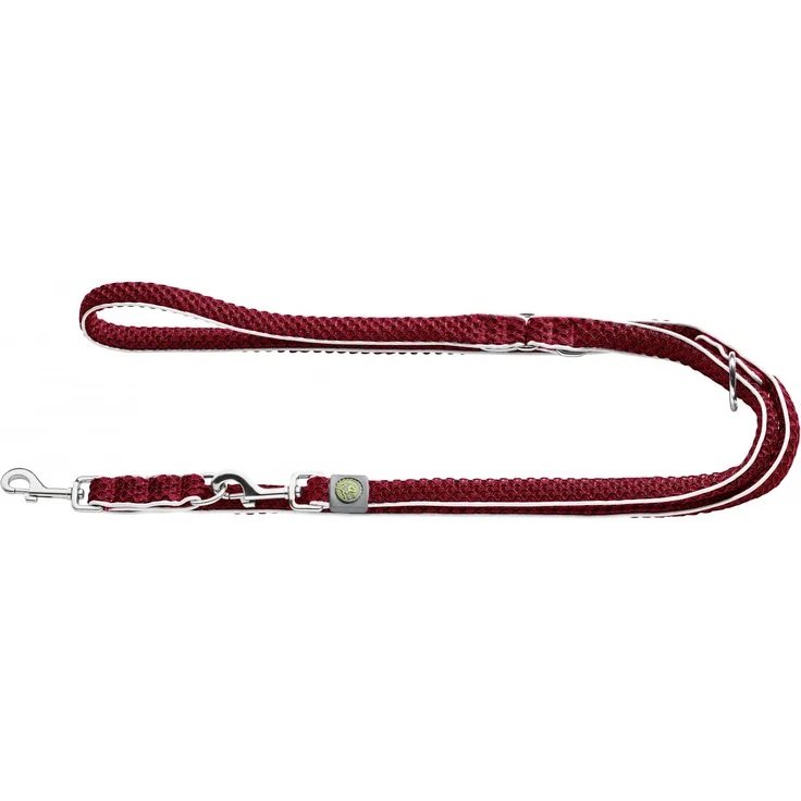 Verstellbare Führleine Hilo 20 / 200 rot