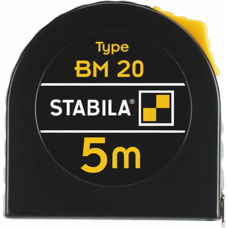 STABILA Taschenbandmaß BM 20, 5 m