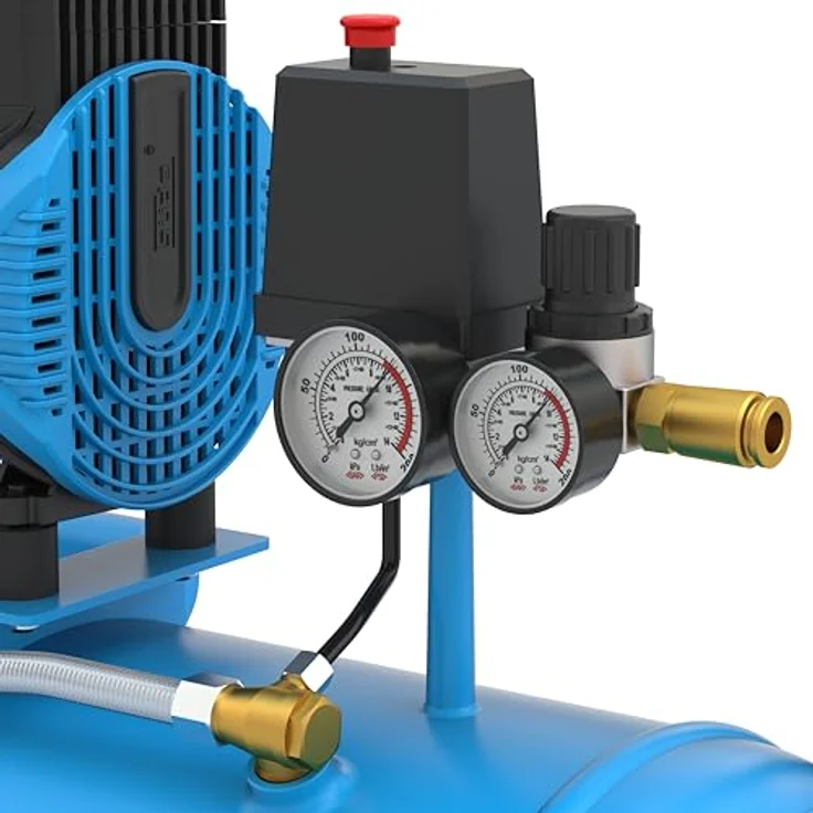 Güde Airpower Silent 270/8/50 Leiser Kompressor, 50 l Kessel, 63 dB(A) Schalldruckpegel – Bild 7