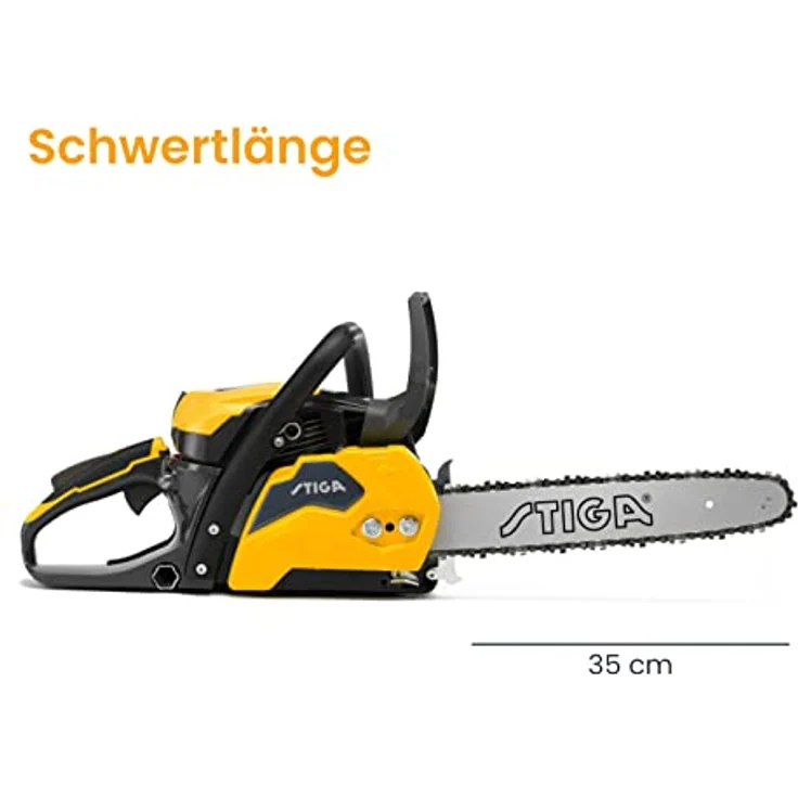 STIGA Benzin-Kettensäge CS 540 Schwertlänge 35cm, (14'') – Bild 4