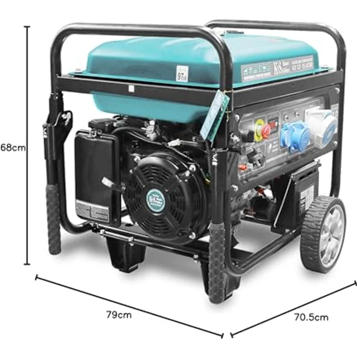 Könner & Söhnen KS 12-1E ATSR Benzin Stromerzeuger 9200 Watt, 1x63A – Bild 11