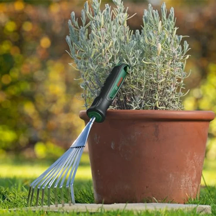 Bosch Garden Gartenhandrechen aus Edelstahl mit Softgrip, ergonomischem Design – Bild 2